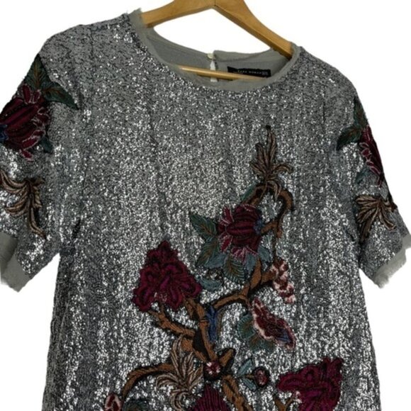 Zara Alexis ASO  Schitts Creek Sequin Mini Dress Women Size XS - Picture 7 of 11
